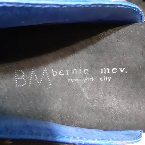 bernie mev. Blue and Green Sandals - Picture 7 of 7